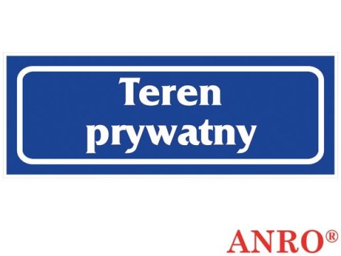 ZNAK BEZPIECZEŃSTWA ANRO