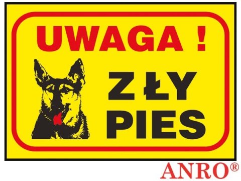 ZNAK BEZPIECZEŃSTWA ANRO
