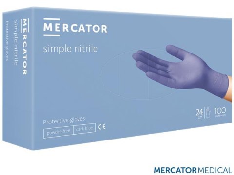 RĘKAWICE NITRYLOWE MERCATOR MEDICAL