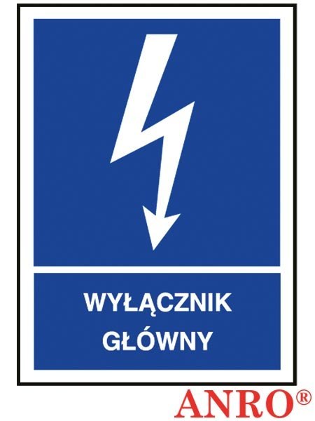 ZNAK BEZPIECZEŃSTWA ANRO