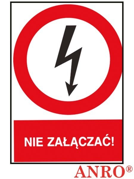 ZNAK BEZPIECZEŃSTWA ANRO