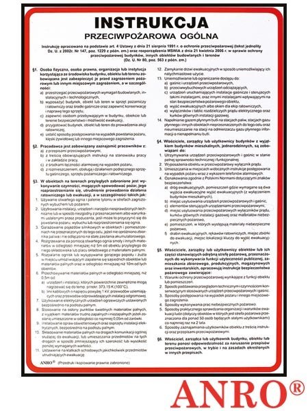 ZNAK BEZPIECZEŃSTWA ANRO