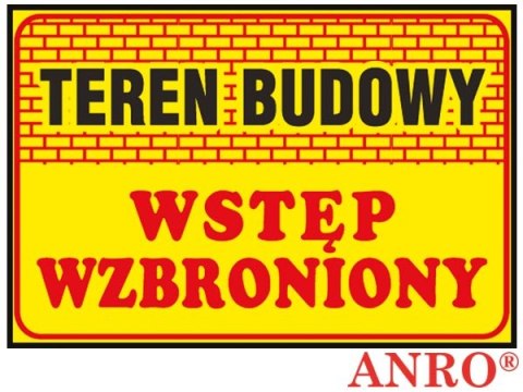 ZNAK BEZPIECZEŃSTWA ANRO ZNAK BEZPIECZEŃSTWA ANRO