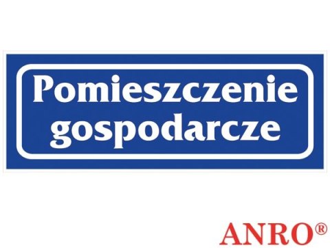 ZNAK BEZPIECZEŃSTWA ANRO
