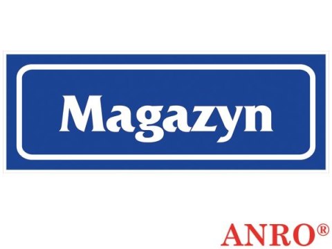 ZNAK BEZPIECZEŃSTWA ANRO