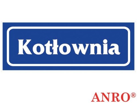 ZNAK BEZPIECZEŃSTWA ANRO