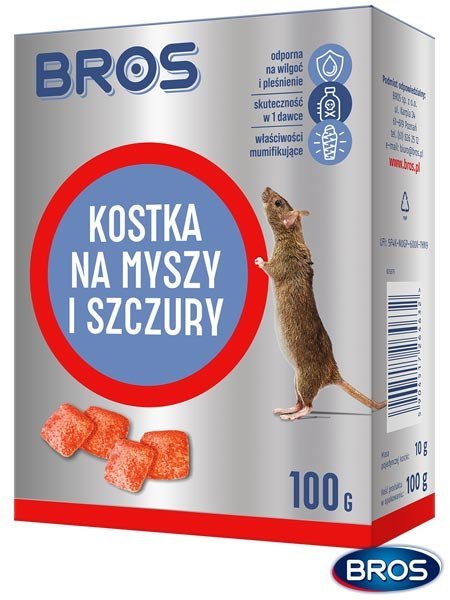 KOSTKI NA MYSZY I SZCZURY BROS