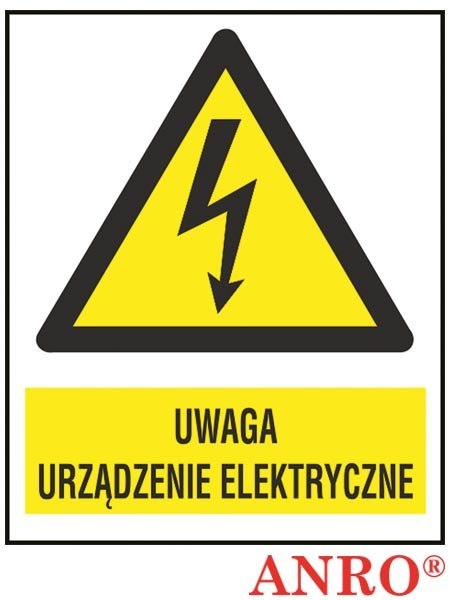 ZNAK BEZPIECZEŃSTWA ANRO