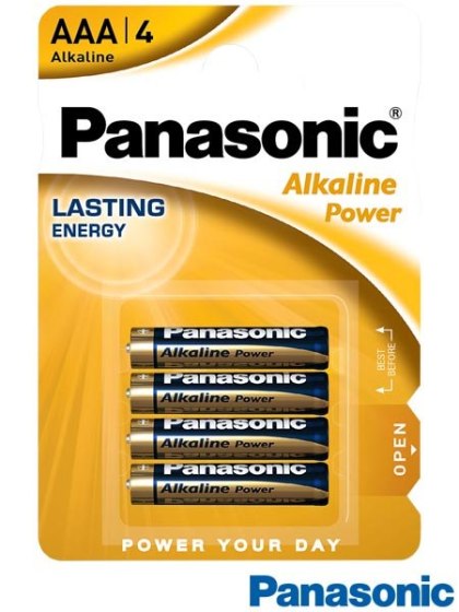 Baterie alkaliczne PANASONIC Alkaline Power LR03/AAA - (4szt.) PANASONIC