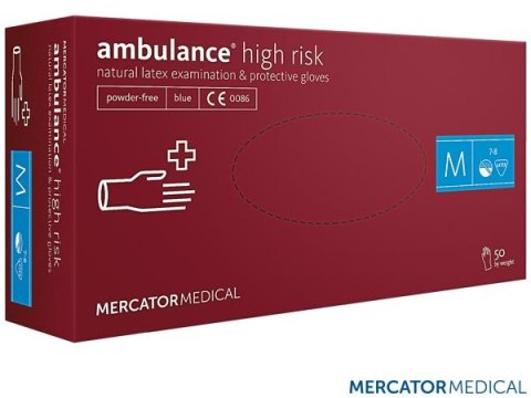 Rękawice medyczne ambulance® - do ratownictwa 8% Vat 50 szt. MERCATOR MEDICAL