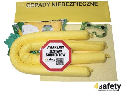 Sorbent awaryjny zestaw do chemii ADR 4 SAFETY