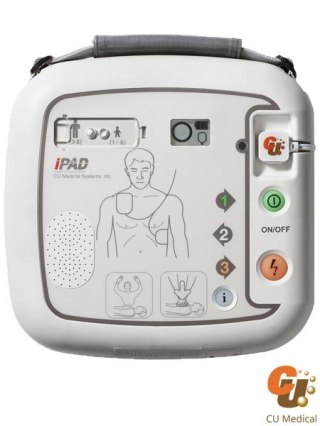 iPAD SP1 - Defibrylator AED z uniwersalnymi elektrodami i wsparciem RKO CU MEDICAL SYSTEMS