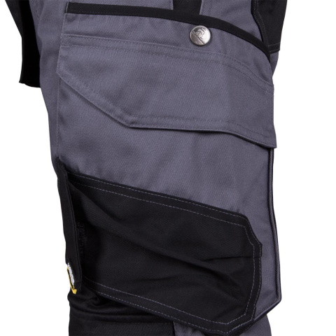 Spodnie ochronne HARVER - Certyfikat OEKO-TEX®, kieszeń na telefon, końcówka do kluczy L.HOLLMAN