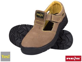 Sandały Robocze YESSUN – Zamszowe, Antypoślizgowe, OB E FO SRC REIS