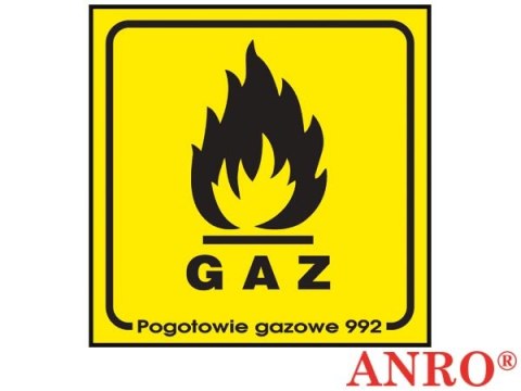 ZNAK BEZPIECZEŃSTWA ANRO