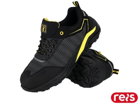 Buty bezpieczne męskie CARBON S3S FO SR - Półbuty METAL FREE REIS