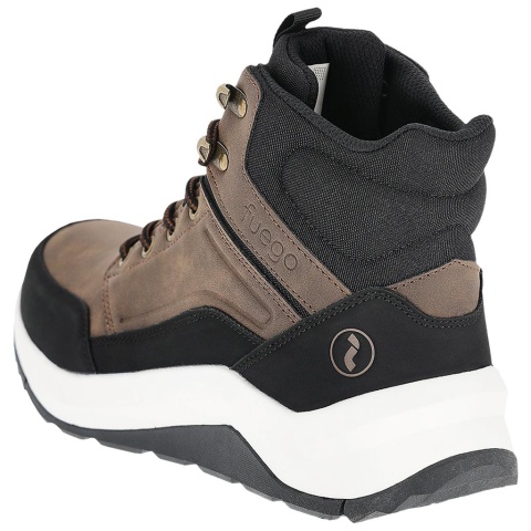 Buty Męskie FUEGO – Lekkie trekkingowe trzewiki z PU i Oxfordu, na co dzień i w góry REIS