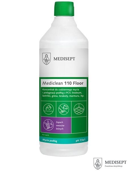 Koncentrat do Podłóg Mediclean 110 Floor – Antypoślizgowy, Bezalkoholowy MEDISEPT
