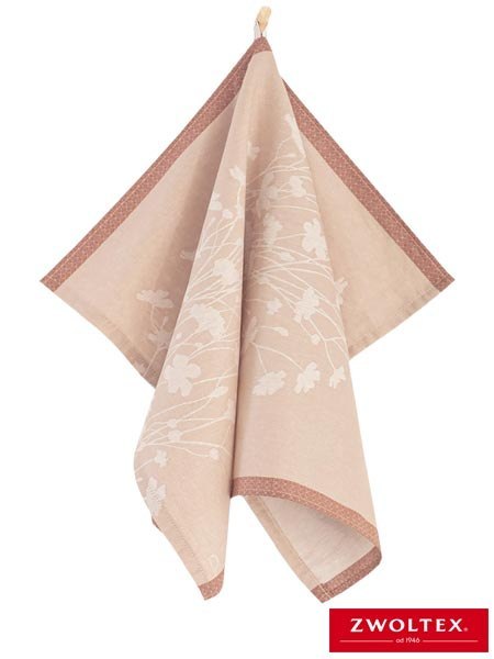 Ściereczka PROVENCE LE PRE – Bawełniana, Żakardowa, z Kwiatowym Motywem ZWOLTEX