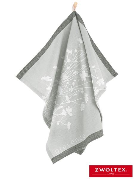 Ściereczka PROVENCE LE PRE – Bawełniana, Żakardowa, z Kwiatowym Motywem ZWOLTEX