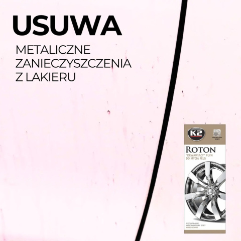 Płyn do mycia felg ROTON 700ml KRWAWIĄCE FELGI K2