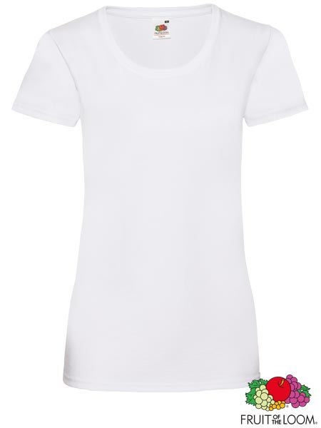 Koszulka Damska Valueweight T – 100% Bawełna, krótki rękaw FRUIT OF THE LOOM