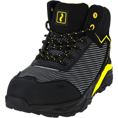 Buty bezpieczne męskie CARBON S3S FO SR – Trzewik METAL FREE REIS