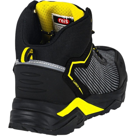 Buty bezpieczne męskie CARBON S3S FO SR – Trzewik METAL FREE REIS