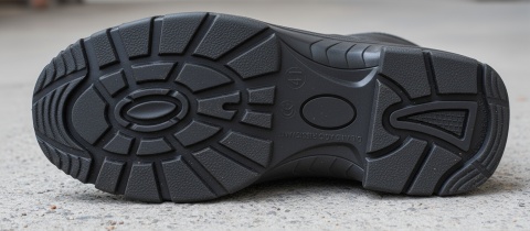 Buty ochronne trzewiki S3 rozm. 46 z metalowym podnoskiem i wkładką antyprzebiciową – antypoślizgowe MONTER