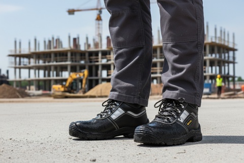 Buty ochronne trzewiki S3 z metalowym podnoskiem i wkładką antyprzebiciową – antypoślizgowe MONTER