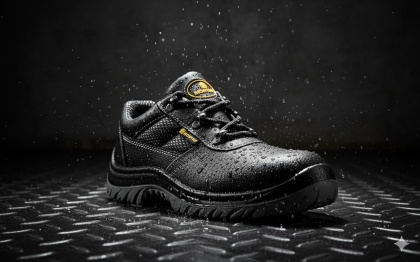 Półbuty robocze S3 z metalowym podnoskiem i wkładką antyprzebiciową – antypoślizgowe MONTER
