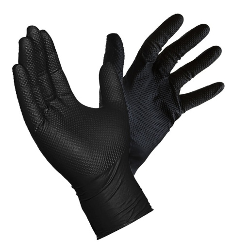 Rękawice nitrylowe teksturowane DIAMOND 100 szt. rozm. L Consorte