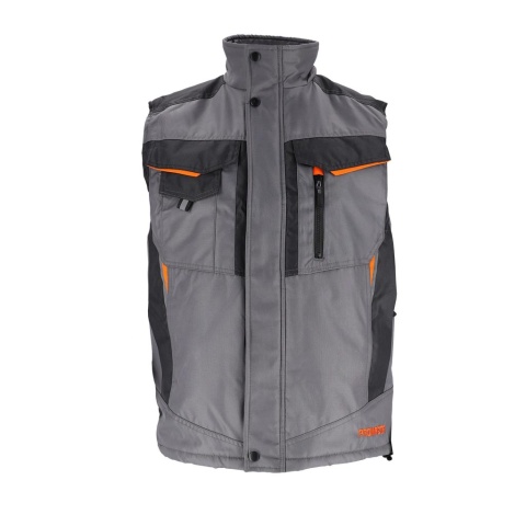 Bezrękawnik Ocieplany Męski Oxford 300D | Polar, Multi-Kieszenie | Antywiatrowy | Solidny REIS