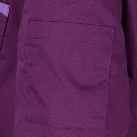 Bluza Ochronna Damska OSSIA Krótki Rękaw | Elastyczna, Oddychająca | Dekolt V, Multi-Kieszenie | Medycyna, Kosmetyka REIS