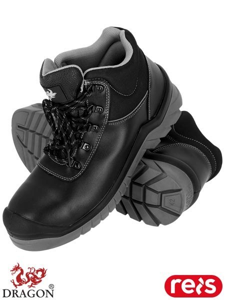 Trzewiki Robocze BOLD S1PL | Skóra Bawola | Kompozyt & Kevlar | Metal-Free REIS