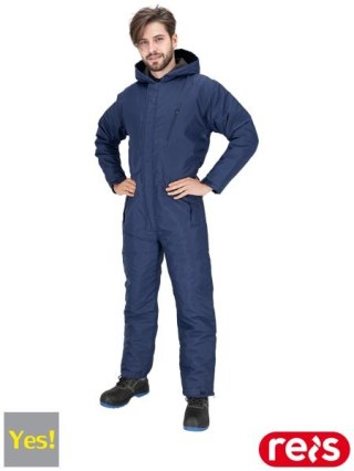 Kombinezon Ochronny Ocieplany YES | Oxford 200D PU | Wentylacja pod Pachami | Zimowy BHP REIS