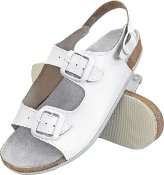 Klapki ortopedyczne z podparciem łuku i pelotą metatarsalną REIS