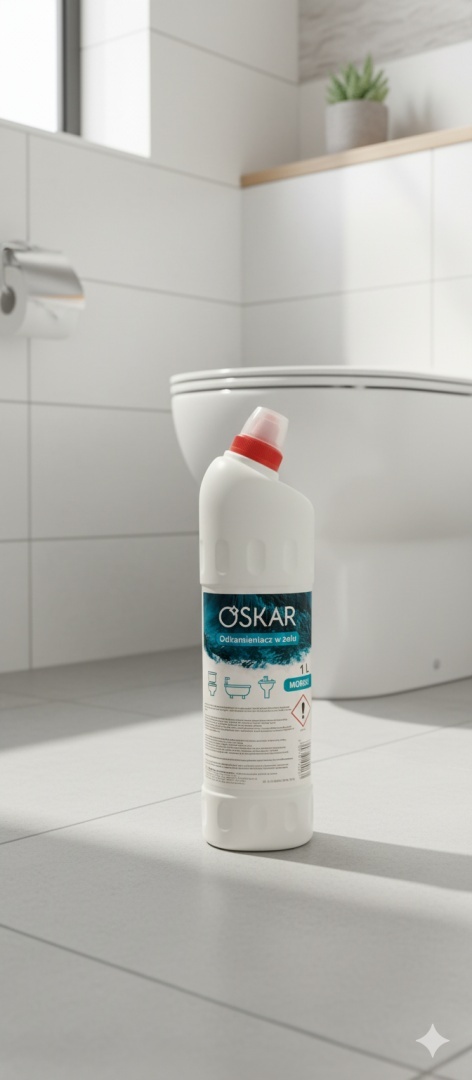 Odkamieniacz w Żelu OSKAR, 1L – Skuteczny na Kamień i Rdzę OSKAR