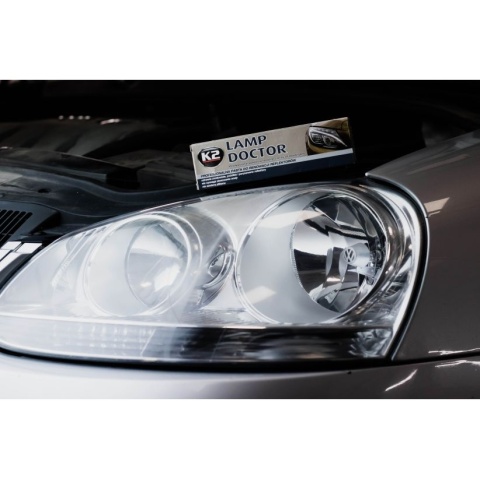 LAMP DOCTOR 60g – Pasta do Regeneracji i Polerowania Reflektorów Samochodowych K2