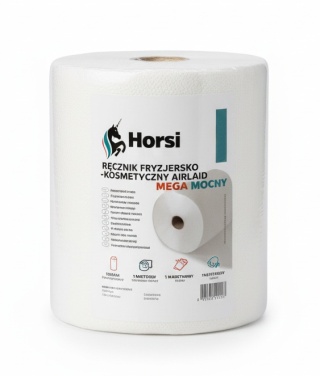 Ręcznik Fryzjersko-Kosmetyczny AIRLAND Mego Mocny 1400g | Celuloza Airlaid | 80m | Wytrzymały, Chłonny, Niepylący Horsi