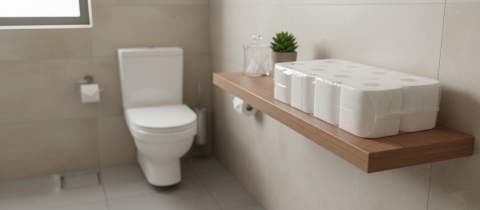 Papier Toaletowy Horsi (8 rolek x 40m) | 100% Celuloza, 2W | Miękki, Chłonny Horsi