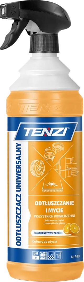ODTŁUSZCZACZ UNIWERSALNY – Płyn do Kuchni, Warsztatu i Tekstyliów TENZI