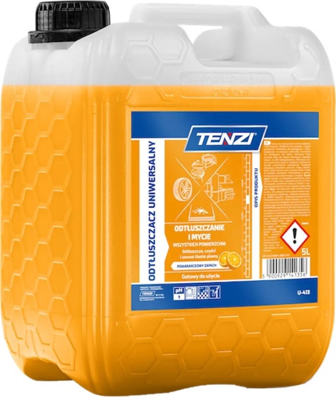 ODTŁUSZCZACZ UNIWERSALNY – Płyn do Kuchni, Warsztatu i Tekstyliów TENZI
