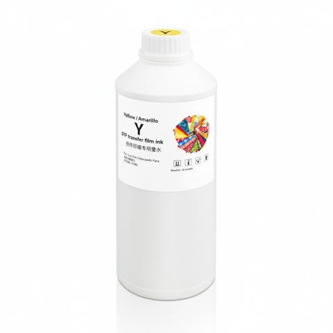 Tusz DTF Żółty 1L – Wysokiej Jakości do Drukarek DTF