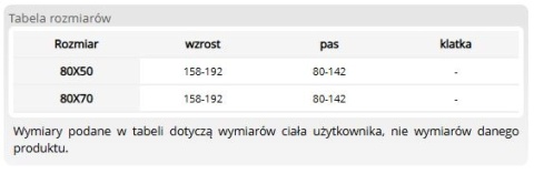 Zapaska Bawełniana z Kieszeniami, 400 g/m², Odpinane Paski REIS