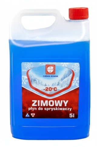 Zimowy Płyn do Spryskiwaczy -20ºC na bazie Metanolu | Bez Smug, Bezpieczny dla Lakieru/Wycieraczek