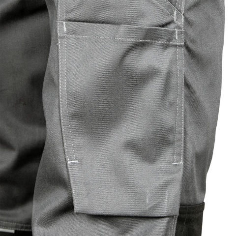 Spodnie Robocze do Pasa PROX 300g | Elementy Odblaskowe | Nakolanniki REIS