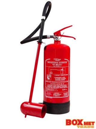 URZĄDZENIE GAŚNICZE 6 KG BOXMET TRADE