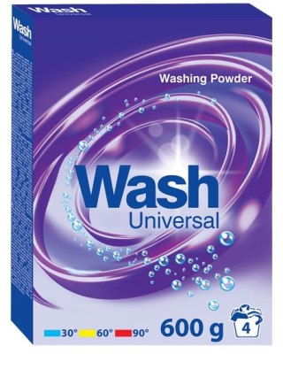 Proszek do Prania WASH COLOR 0,6 kg | Do Kolorów | Skuteczny od 30°C WASH