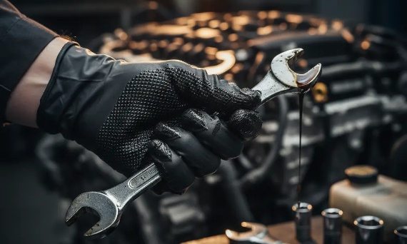 🧤 Rękawice nitrylowe vs. lateksowe – dlaczego nitryl wygrywa w warsztacie samochodowym?